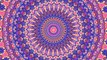 Groovy Colorful Hippie Trippy Boho Mandala Animation (epilepsy warning)