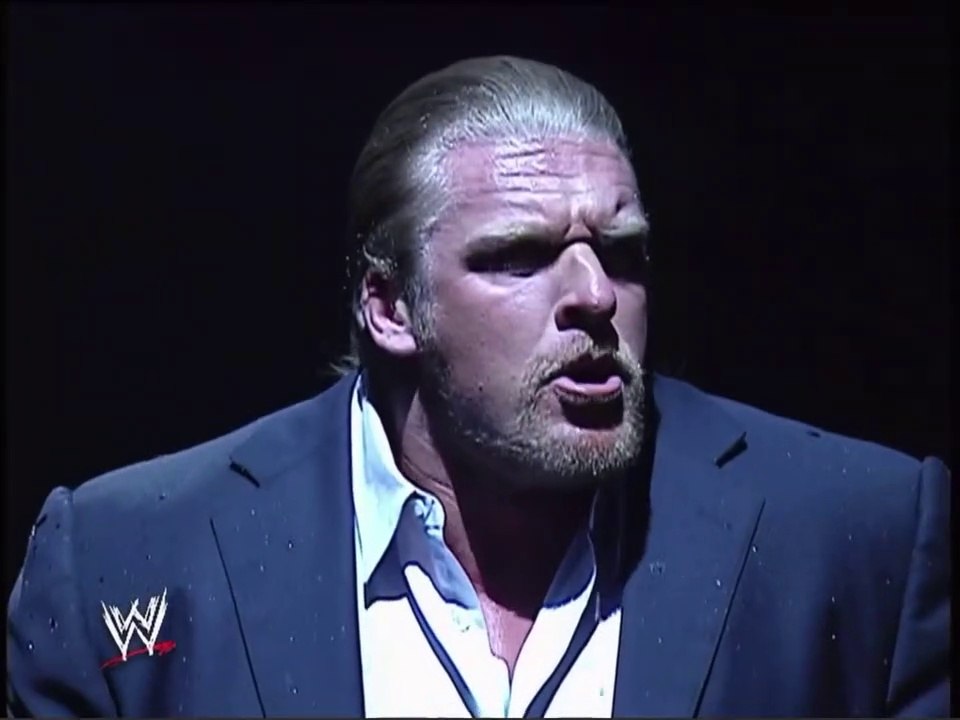 Triple H promo (Raw - June 7th, 2004)