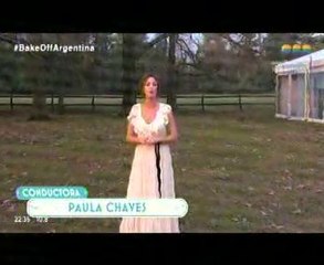 Paula en Bake Off Argentina 1 - 28 de Junio