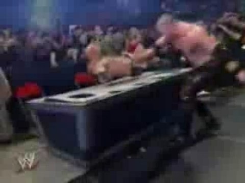 Wwe-goldberg vs kane vs triple h at armageddon 2003 title wh