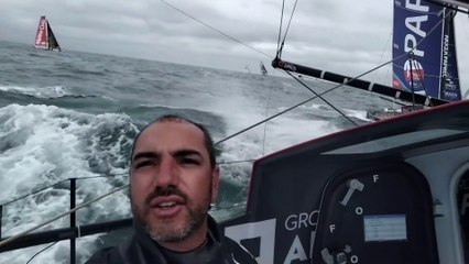 Vendée-Arctique-Les Sables d’Olonne 2020 : DAMIEN SEGUIN -  GROUPE APICIL - Onboard #1