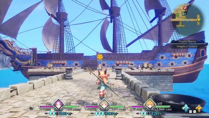 Trials of Mana, Gameplay Español 9, El barco de Espectramal y el espiritu oscuro Umbra