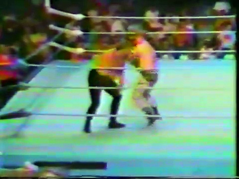 Tank Patton vs. Roddy Piper & Keith Franke (Adrian Adonis) Los Angeles 1977