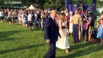 Trump celebra el Día de la Independencia en medio de un nuevo record de infectados