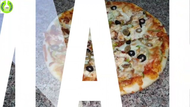chicken tikka pizza _ best pizza recipe_ Pizza with dough & Sauce Recipe _ cheesy home made pizza