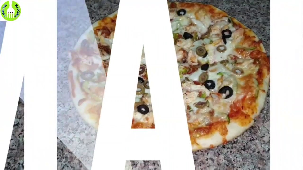 chicken tikka pizza _ best pizza recipe_ Pizza with dough & Sauce Recipe _ cheesy home made pizza