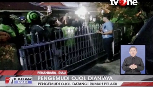 Pengemudi Ojol Dianiaya, Ratusan Driver Geruduk Pelaku