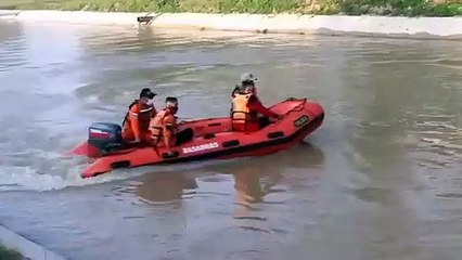 Pencarian Nenek yang Tenggelam di Sungai