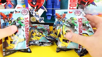 Transformers Robots In Disguise Rescue Bots Optimus Prime Set With Surprise Mystery Blind Boxes