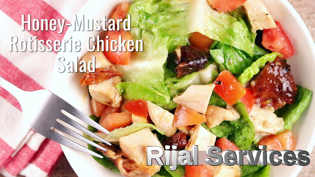 HONEY-MUSTARD ROTISSERIE CHICKEN SALAD
