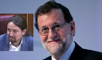 El zasca definitivo de Mariano Rajoy a Pablo Iglesias