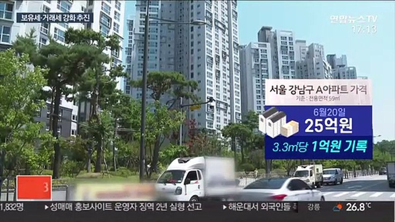 다주택·투기성 매매 전방위 중과세…이번주 국회 제출