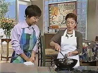 有頭エビと豆腐の甘煮　山本麗子先生　３分クッキング　1996