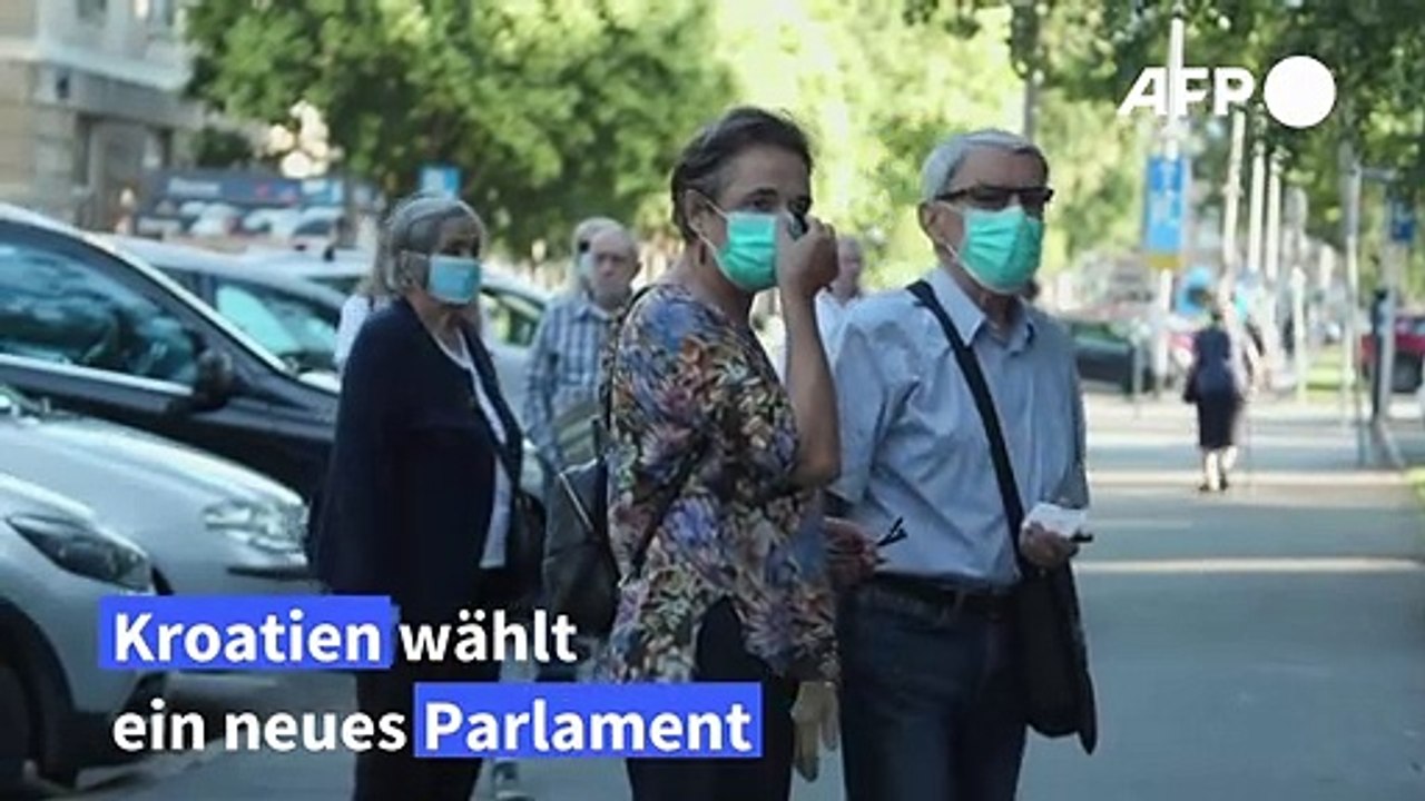 Parlamentswahl in Kroatien hat begonnen