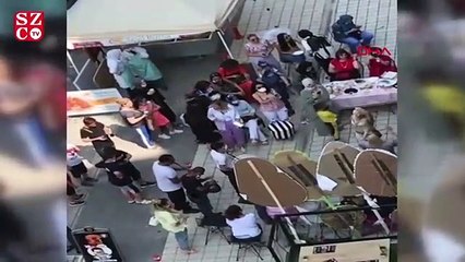 Video herunterladen: Dansözlü iş yeri açılışında koronavirüs unutuldu