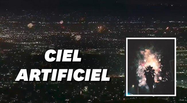 Voilà à quoi ressemble une fête nationale américaine (et ses feux d'artifice) vue du ciel