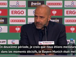 Finale - Bosz : "Le Bayern a été meilleur"