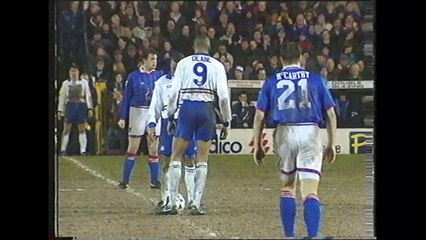 MNF (Sky) Latics 1-1 Leeds (2nd half) 1993/94 F.A. Premier League, 28/02/94