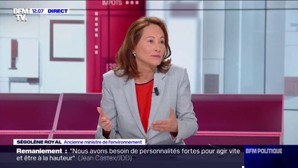 Ségolène Royal estime que les résultats des élections municipales sont "une sanction pour l'équipe en place"