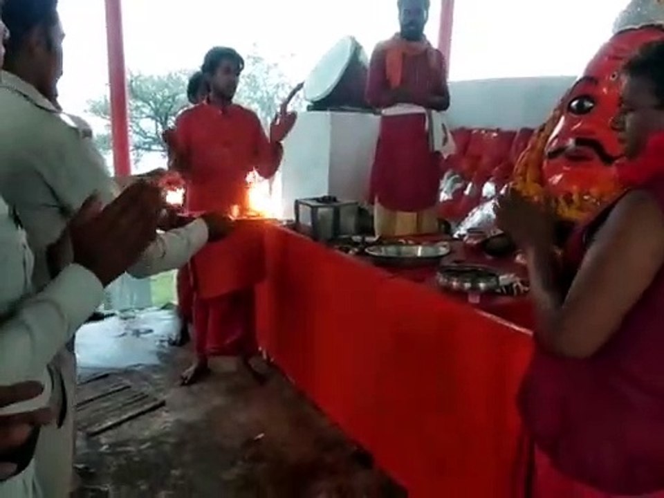 शाजापुर: चुनिंदा लोगो के बीच मनी भेरू पूर्णिमा