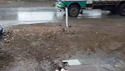 मक्सी में हुई तेज बारिश, किसानों के चेहरे खिल उठे