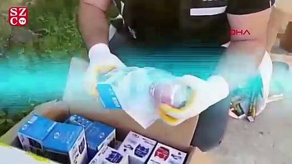Eskişehir'de kaçak tütün deposuna polis baskını
