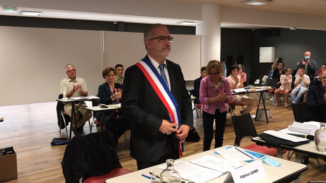 Installation du nouveau maire