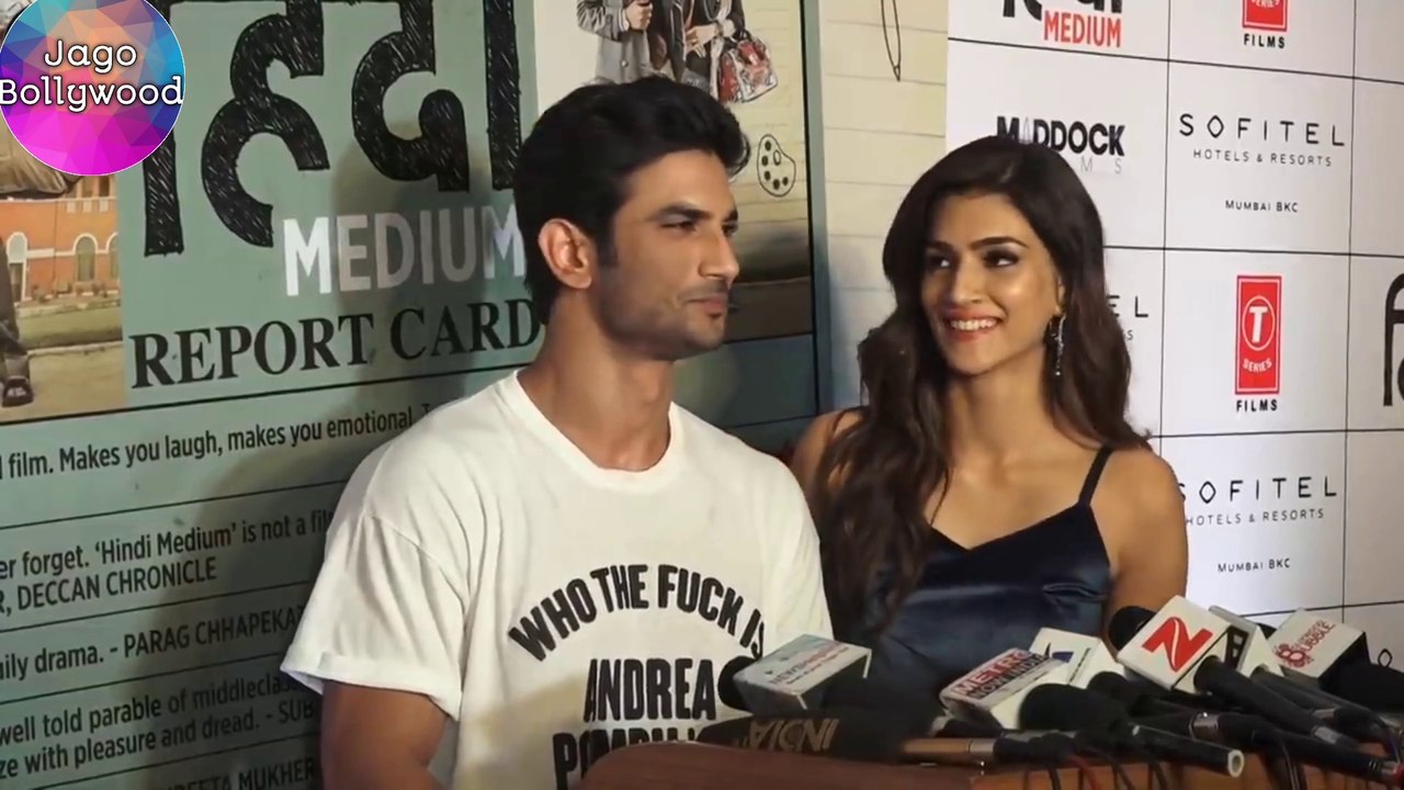 Watch how much Sushant Singh Rajput loves Kriti Sanon