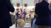 PP y Ciudadanos inician su acto en Gernika con el 'ikusi mendizaleak' y un aurresku