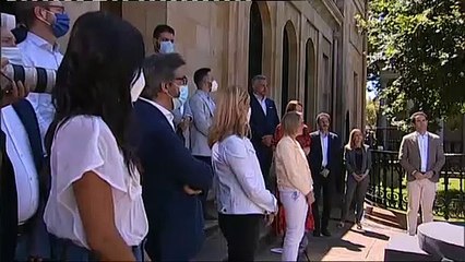 Casado y Arrimadas en su acto conjunto en el País Vasco: "Los amenazados tenemos que estar unidos"