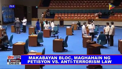 Makabayan bloc, maghahain ng petisyon vs. Anti-Terrorism Law
