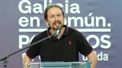 Iglesias insiste en su campaña sobre las "cloacas" pero olvida que él tenía la tarjeta de Dina