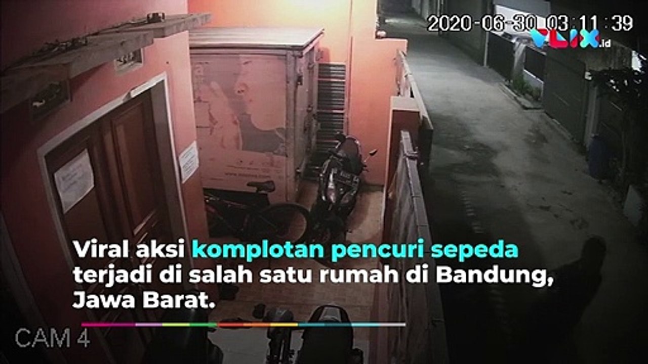 Cuma 3 Menit, Maling Curi 2 Sepeda Sekaligus