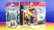 Jurassic Park Jurassic World Matchbox Set With Tyrannosaurus Rex Lockdown Dinosaur Set