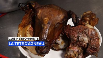 Cuisine étonnante : mangez de la tête d'agneau