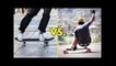 Skateboarding vs. Longboarding #2 (Wins & Fails)