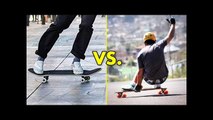 Skateboarding vs. Longboarding #2 (Wins & Fails)
