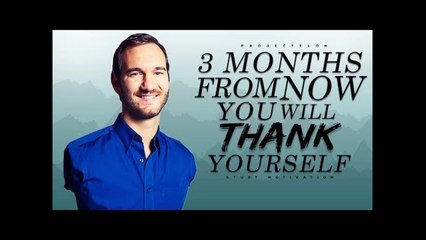 3 Months From Now, You Will Thank Yourself - Study Motivation