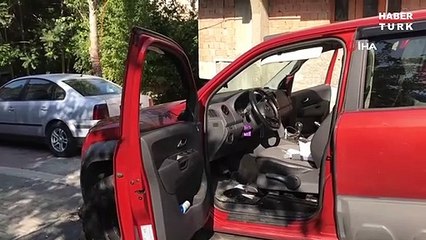 17 yaşındaki genç, araç çalıp lüks siteyi birbirine kattı!