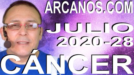 CANCER JULIO 2020 ARCANOS.COM - Horóscopo 5 al 11 de julio de 2020 - Semana 28