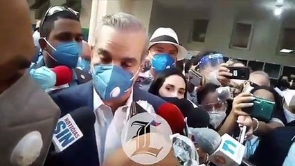 Luis Abinader dice proceso de votación se realiza sin mayores problemas