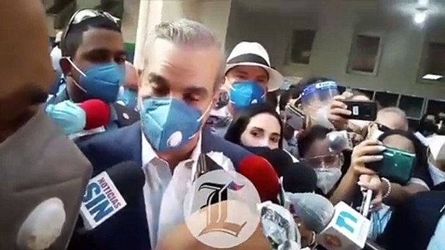 Luis Abinader dice proceso de votación se realiza sin mayores problemas