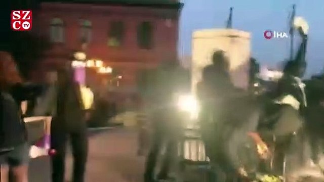 ABD’de Kristof Kolomb’un bir heykeli daha yıkıldı