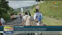 Colombia: avanza la Marcha por la Dignidad contra el genocidio