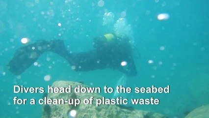 Spanish city organises seabed clean-up to end "plastic tide"