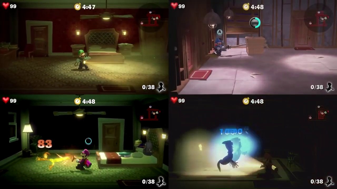 Luigi's Mansion 3 Walkthrough Gameplay Part 4 - Ghost Security Guard Boss  Battle - video Dailymotion