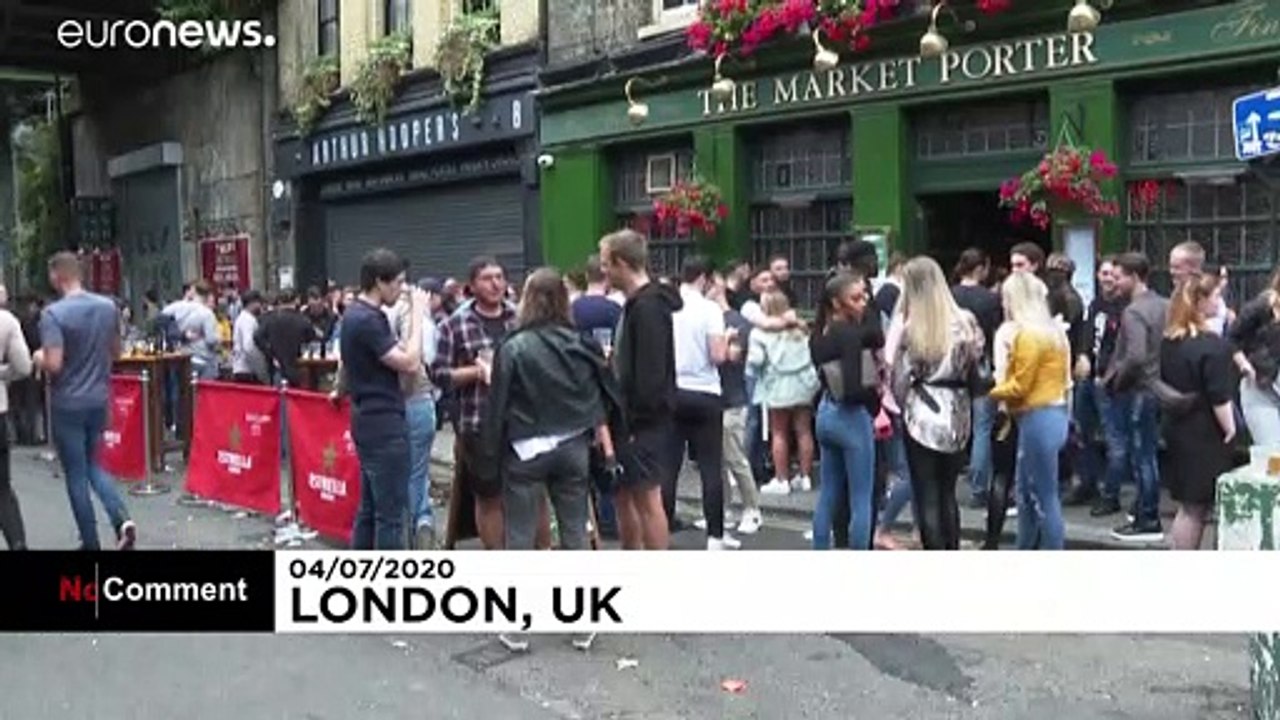 Pub-Öffnung in England: 'Betrunkene können keinen Abstand halten'