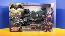 Batman V Superman Air Hogs Batmobile RC Race Car Races On Playground