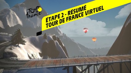 Tour de France Virtuel 2020 - Étape 2 : Résumé