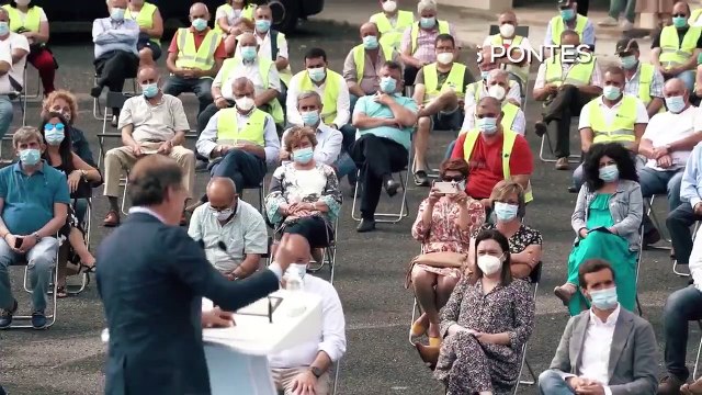 Alberto Núñez Feijóo / Mítines en As Pontes, Pontedeume y Oleiros.